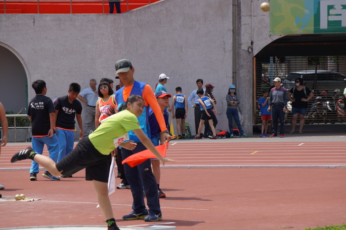 608 林冠廷 女童乙推鉛球決賽第6名