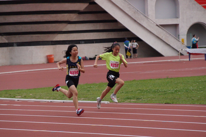 607 林意倫 女童乙200公尺決賽第6名