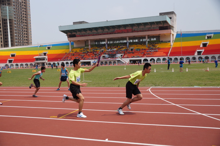 男童乙 12*100接力決賽第7名